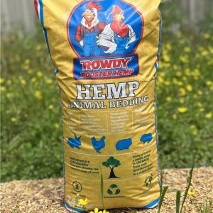 Rowdy Rooster™ Hemp Animal Bedding – 24 Liters